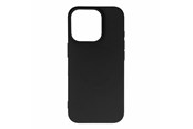Mobile - Covers & Cases - Hurtel Liquid Silicone Case MagSafe for iPhone 16 Pro Max - Black - 5907769363337