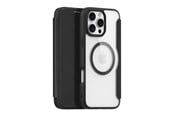 Mobile - Covers & Cases - Dux Ducis Skin X Pro Case for iPhone 16 Pro with MagSafe and Flip - Black - 6934913004487