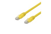 Nätverkskabel - Deltaco TP-67GLAU - patch cable - 7 m - yellow - Gul - 7m - TP-67GLAU