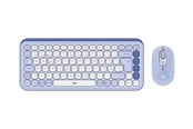 Tangentbord - Logitech POP Icon Combo - Tastatur & Mus set - Schweizisk - Vit - 920-013277