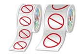 Papper, Fotopapper & Etiketter - Brother - pre-cutted prohibition labels - 500 label(s) - 50 mm diameter - LTZ12050FBAN
