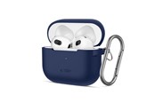 Mobile - Covers & Cases - Tech-Protect Silicone Hook Case for Apple AirPods 3 - Blue - 5906302375103