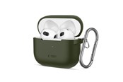 Mobile - Covers & Cases - Tech-Protect Silicone Hook Case for Apple AirPods 3 - Green - 5906302375110
