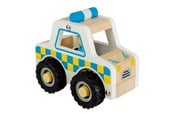 Träleksaker - Bigjigs Wooden Police Car - 38007