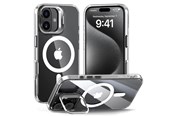 Mobile - Covers & Cases - Tech-Protect MagStand MagSafe Case for iPhone 16 - Transparent - 5906302375837