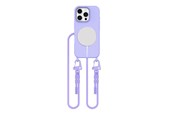 Mobile - Covers & Cases - Tech-Protect MagNecklace MagSafe Case with Lanyard for iPhone 16 Pro Max - Purple - 5906302375943