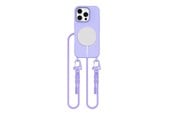 Mobile - Covers & Cases - Tech-Protect MagNecklace MagSafe Case with Lanyard for iPhone 16 Pro - Purple - 5906302375929