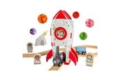 Träleksaker - Bigjigs Wooden Rails - Rocket - BJT615