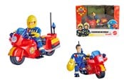 Figure - Simba Sam Fire Rescue Motorbike + Figurine - 109252654