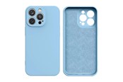 Mobile - Covers & Cases - Hurtel Silicone Case for Samsung Galaxy A14 5G / Galaxy A14 Silicone Cover Light Blue - 9145576273104