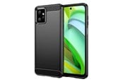Mobile - Covers & Cases - Hurtel Carbon Case for Motorola Moto G Power 2023 Flexible Silicone Carbon Cover Black - 9145576275559