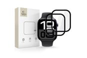 Mobiltelefontillbehör-Skyddsfilm - Tech-Protect Glass Flex+ 2-pack Hybrid Glass for Apple Watch 10 46mm - Black - 5906302318902