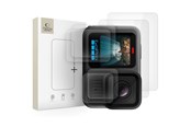 Mobiltelefontillbehör-Skyddsfilm - Tech-Protect Glass Fit+ 2-pack Tempered Glass for GoPro Hero 13 - Clear - 5906302318933