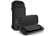 Spel Tillbehör - Tech-Protect Slim Pouch Case for Nintendo Switch 2 - Black - Bag - 5906302318988