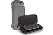 Spel Tillbehör - Tech-Protect Slim Pouch Case for Nintendo Switch 2 - Grey - Bag - 5906302318995