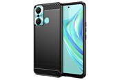 Mobile - Covers & Cases - Hurtel Carbon Case Case for Infinix Hot 20 Play Flexible Silicone Carbon Cover Black - 9145576275443