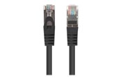 Nätverkskabel - Lanberg patch cable - black RAL9004 - Svart - PCF6-20CC-0100-BK