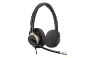Hörlurar / Headset - HP Poly Mission 825 Stereo USB Wired Headset (Bulk) - C01FCA6#AC3