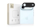 Mobiltelefontillbehör-Skyddsfilm - Tech-Protect Camalloy Fit+ Apart Cover for iPhone 17 Air - Black - 5906302319121