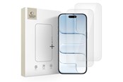 Mobiltelefontillbehör-Skyddsfilm - Tech-Protect Glass Fit+ 2-pack Tempered Glass for iPhone 16 Pro / 17 / 17 Pro - Clear - 5906302319244