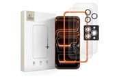 Mobiltelefontillbehör-Skyddsfilm - Tech-Protect Easy Set+ 3-pack Tempered Glass for iPhone 16 Pro Max / 17 Pro Max - Clear - 5906302319299