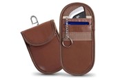 Mobile - Covers & Cases - Tech-Protect KLR100 RFID Locking Car Key Case - Brown - 5906302376193