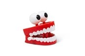 Små presenter till barn - Pocket Money Eyeball Chattering Teeth - 125090