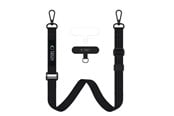 Andra mobiltillbehör - Tech-Protect C65 Rope Crossbody Leash - Black - 5906302370979