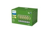 Glödlampor - Philips LED-filament-magnetisk glödlampa Ultra Efficient A60 2,3W/827 (40W) Clear 6-pack E27 - 929003622794