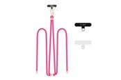 Andra mobiltillbehör - Tech-Protect C7S Rope Crossbody Strap - Pink - 5906302375745