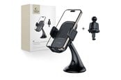 Andra mobiltillbehör - Tech-Protect V8 Car Mount for Dashboard and Air Vent - Black - 5906302371372