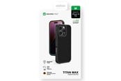 Mobile - Covers & Cases - AmazingThing Titan Max Case with 1500D Aramid Fibers for iPhone 16 Pro - Black - IP166.3PTXBK