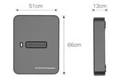 Hårddisk, tillbehör - Gembird DD-U3M2 - SSD docking station - M.2 Card (PCIe NVMe & SATA) - USB 3.2 (Gen 2) - DD-U3M2