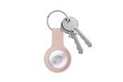 Mobile - Covers & Cases - CRONG Silicone Case with Key Ring – Protective keychain case for Apple AirTag 1/2 - sand pink - CRG-ATS-PNK