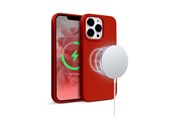 Mobile - Covers & Cases - CRONG Color Cover Magnetic - iPhone 13 Pro Max MagSafe Case - Red - CRG-COLRM-IP1367-RED