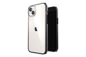 Mobile - Covers & Cases - Speck Presidio Perfect-Clear with Impact Geometry - iPhone 15 Plus / 14 Plus Case with MICROBAN Coating - Clear / Black - 150124-5905