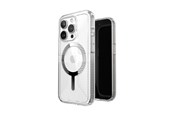 Mobile - Covers & Cases - Speck Gemshell Grip + MagSafe - Case for iPhone 15 Pro - Clear / Chrome Finish - 150503-3223