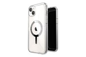 Mobile - Covers & Cases - Speck Gemshell Grip + MagSafe - Case for iPhone 15 Plus / iPhone 14 Plus - Clear / Chrome Finish - 150512-3223
