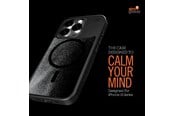 Mobile - Covers & Cases - STM Relax Sand MagSafe - Case for iPhone 15 Pro - Black / Grey - STM-322-411FK-02