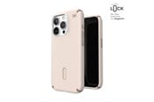 Mobile - Covers & Cases - Speck Presidio2 Pro ClickLock & MagSafe - iPhone 15 Pro Case - Bleached Bone / Heirloom Gold / Hazel Brown - 150446-3214