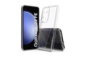 Mobile - Covers & Cases - CRONG Crystal Shield Cover - Samsung Galaxy S23 FE Case - Transparent - CRGCSHCSGS23FETRS