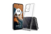 Mobile - Covers & Cases - CRONG Crystal Shield Cover - Motorola Moto G34 Case - Transparent - CRGCSHCMOG34TRS