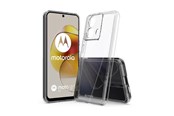 Mobile - Covers & Cases - CRONG Crystal Shield Cover - Motorola Moto G73 Case - Transparent - CRGCSHCMOG73TRS