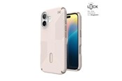 Mobile - Covers & Cases - Speck Presidio2 Grip ClickLock & MagSafe - iPhone 16 Case - Bleached Bone / Heirloom Gold / Hazel Brown - 150689-3214