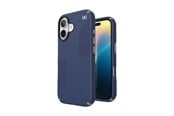 Mobile - Covers & Cases - Speck Presidio2 Grip - iPhone 16 Case - Coastal Blue / Dust Gray / White - 150779-3206