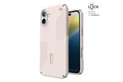 Mobile - Covers & Cases - Speck Presidio2 Grip ClickLock & MagSafe - iPhone 16 Plus Case - Bleached Bone / Heirloom Gold / Hazel Brown - 150713-3214