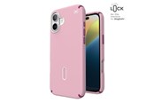 Mobile - Covers & Cases - Speck Presidio2 Pro ClickLock & MagSafe - iPhone 16 Plus Case - Wednesday Pink / Boysenberry Purple / White - 150712-3250