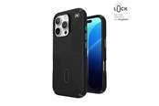 Mobile - Covers & Cases - Speck Presidio2 Grip ClickLock & MagSafe - iPhone 16 Pro Case - Black / Slate Gray / White - 150701-3205