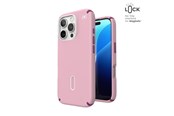 Mobile - Covers & Cases - Speck Presidio2 Pro ClickLock & MagSafe - iPhone 16 Pro Case - Wednesday Pink / Boysenberry Purple / White - 150700-3250