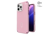 Mobile - Covers & Cases - Speck Presidio2 Pro ClickLock & MagSafe - iPhone 16 Pro Max Case - Wednesday Pink / Boysenberry Purple / White - 150724-3250